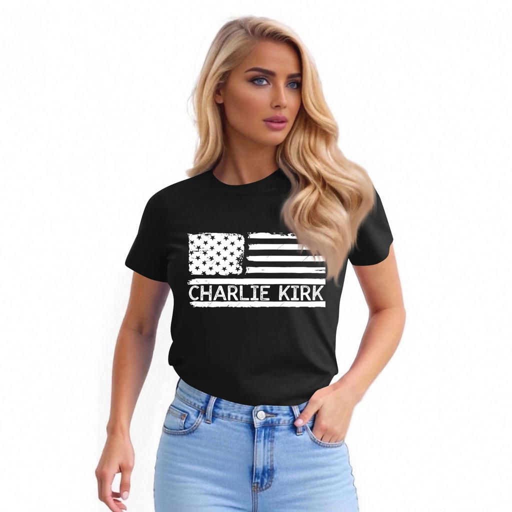 Women's Casual Daily Printed Top Round Neck T-shirt