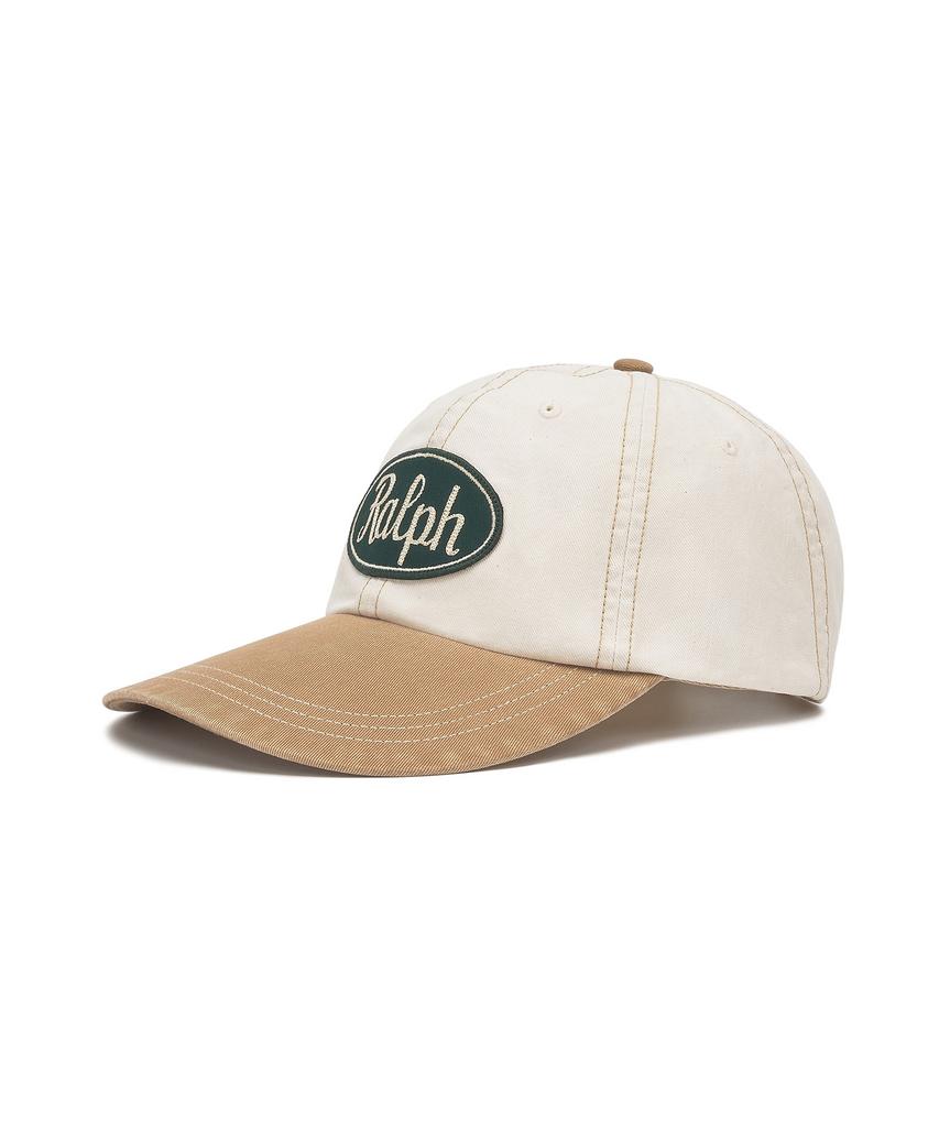 POLO RALPH LAUREN [Werkkleding Capsule] Logo Patch Katoenen Pet - Naturel