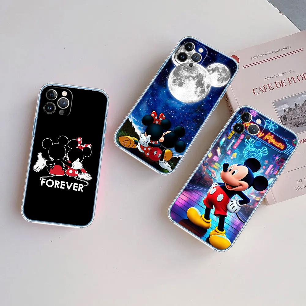CJ77 Mickey Minnie Mouse Case for Motorola Moto G10 G20 G30 G31 G32 G34 G35 G41 G42 G50 G51 G52 G55 G60 G60S G62 G71 G72 G75