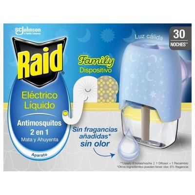 Raid Family Electric Mosquito Repellent 1 Pc + Liquid 45 Nights 1 Pc