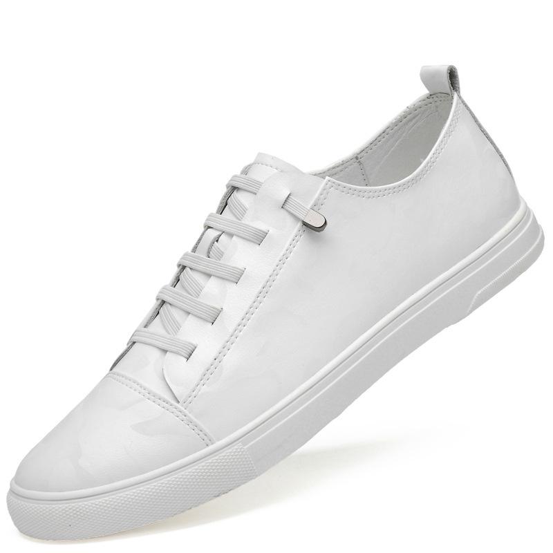 

Осенняя гофрированная мужская обувь, модная обувь, белые кеды, мужская спортивная и повседневная обувь, мужские модные белые кеды 46 белый