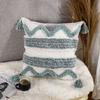 Embroidered Style Ins Bohemian Nordic Pillows Sofas Bed Heads Waist Pillows Tufted Tassels Plush Floating Window Cushion Covers Without Core