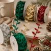 10M Length Maple Leaf Ribbon Multi Color Leaf Trim DIY Accessory Foliage Ribbon  Gift Wrapping