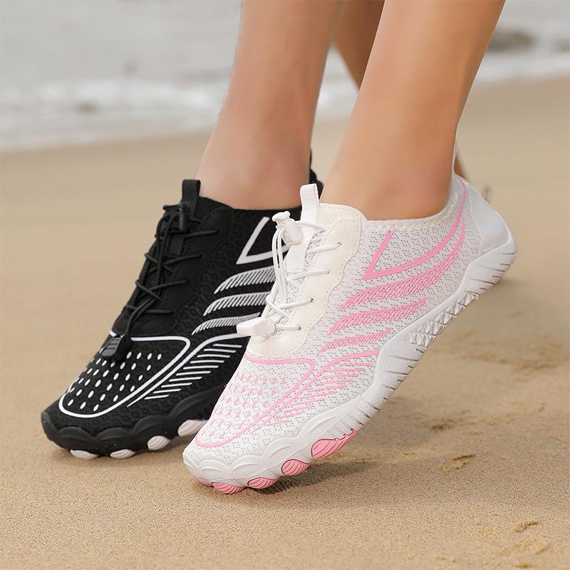Outdoor Shuoxi Shoes Five-finger Beach Shoes Breathable Non-slip Wading Fishing Shoes Quick-drying Swimming Shoes Barefoot Shoes