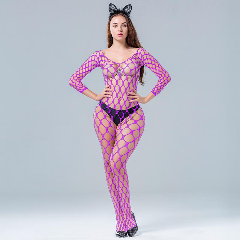 Alluring Women's Lingerie Set: Revealing Open-Crotch Pajamas for Flirty Passion