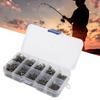 210PCS Copper Fishing Swivels Set 2# 4# 5# 6# 8# Rolling Barrel Swivel  Saltwater Fishing