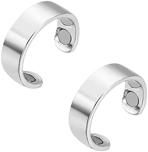 European & American Rose Gold Plated Men's Magnetic Health Ring