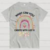 Happy International Dot Day Cotton Summer Casual Cool Loose T-Shirt