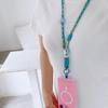 Multi-Functional Mobile Phone Universal Lanyard, Bilateral Adjustable Crossbody Long Rope, Neck Lanyard, Dopamine Pendant