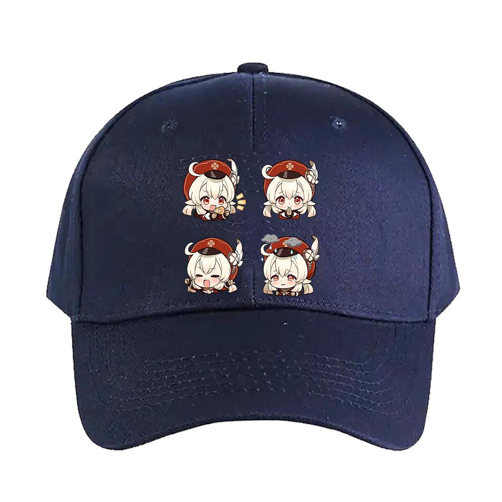 Chibi Klee Genshin Impact Cap Summer Woman Man Adult Casual Fashion Casual Adjustable Fishing Hat Sun Hat