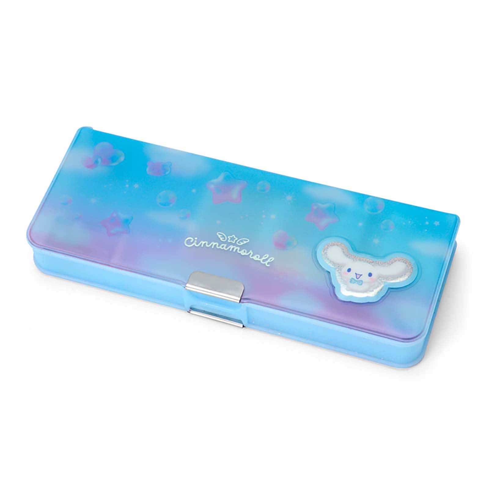 

Sanrio Opening Pencil Holds 6 Includes Mini Sharpener and Name Product 264971 (SANRIO) Double-Sided Case, Cinnamoroll, Double-Sided Opening, Pencils,