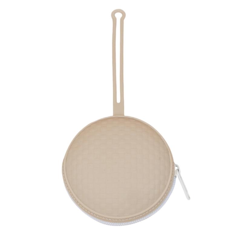 Travel Friendly Silicone Pacifier Holder Pacifier Organizers Comapct Keeps Pacifiers Clean for Families With Infants