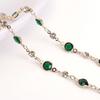 50cm/100cm Color Rhinestone Chain Color Retention Copper Chain DIY Bracelet Necklace Accessories