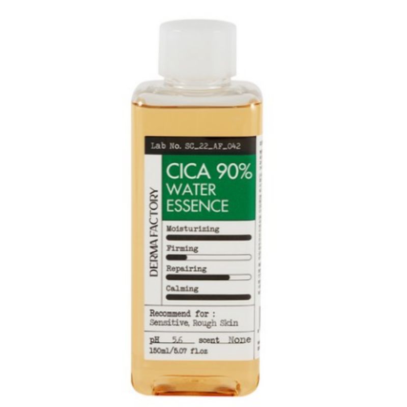 Derma Factory Cica 90% Water Essence Soothing & Hydrating Facial Essence 150ml