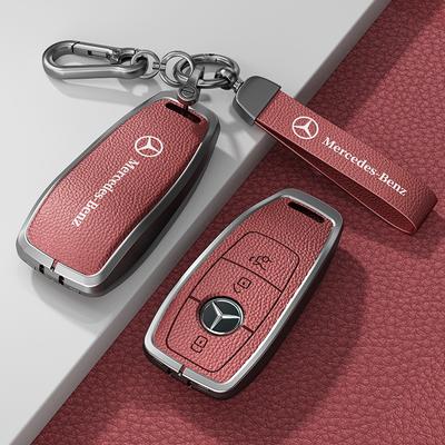 Applicable To Mercedes-Benz Key Case E300lC Class A Class S Class GLC GLE/GLA/GLS/CLS Aluminum Alloy Key Case