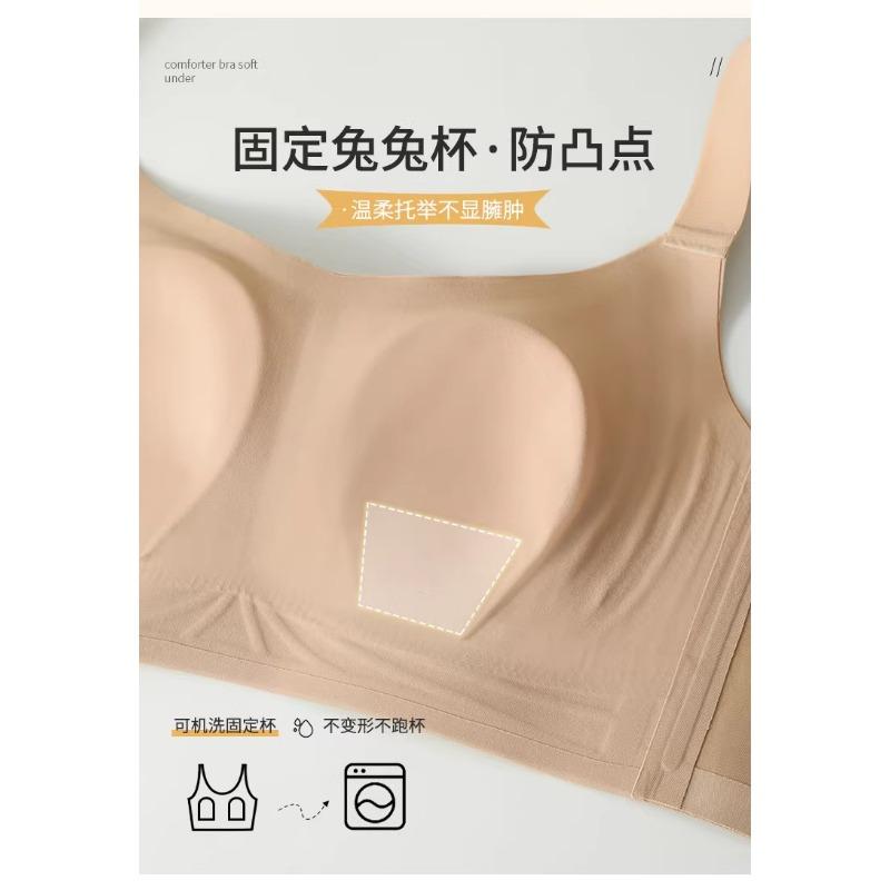 Women S Thin Full Cup Bra Soft Support Push Up No Underwire