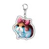 HOT !!! Hamster Acrylic Keychain Cute Sad Lovely Mobile Phone Backpack Pendant
