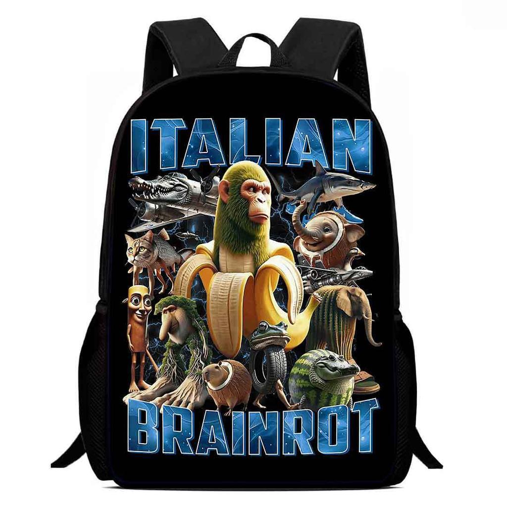 Hot selling children's backpack, tung tung sahur&tralala cartoon elementary school backpack, backpacks