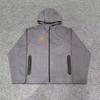 Completo da uomo Streetwear con felpa e pantaloni jogger, casual, vestibilità larga, in cotone, tuta sportiva