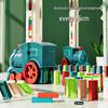 Domino Train Educational Toy: Automatic Block Dispenser for Kids