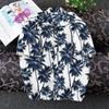 Stylish Men Holiday Short Sleeve T-shirt With Vibrant Hawaiian Floral Patterns