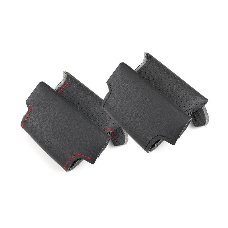 For Fiat Bravo Doblo Grande Punto Linea Qubo Opel Combo Car Interior Steering Wheel Microfiber Leather Cover Trim Protective