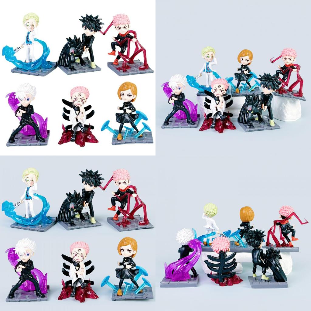 Jujutsu Kaisen Action Figure Set Pvc Collectible Figures For Anime Fans And Display