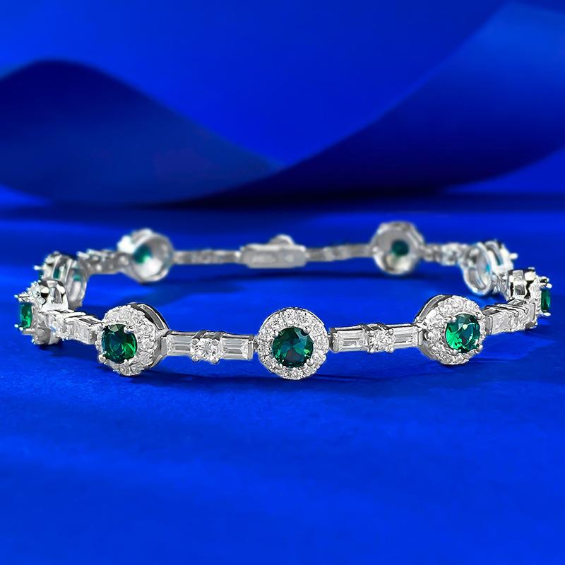 Green Elf Fairy Full Diamond Bracelet Daily Classic Ol