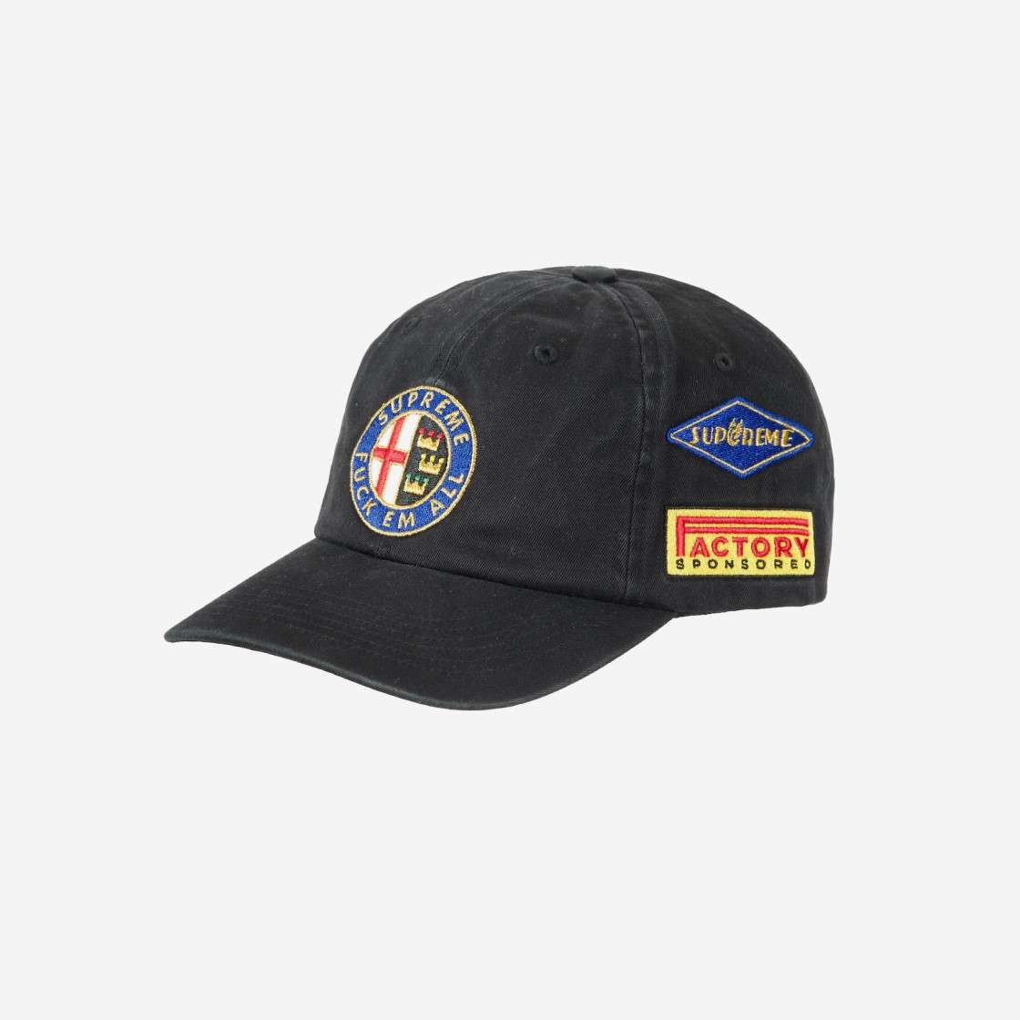 

Supreme Racing 6 Panel Black 23SS -