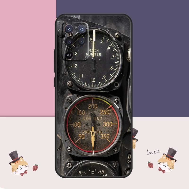 

Aircraft Cockpit Dashboard Case For Oppo A38 A58 A78 A98 A54 A74 A94 A18 A57 A17 A77 A80 A60 A40 A96 A76 A16 A15 A5 Pro OPPO A17