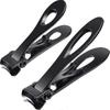 2pcs Oversized Thick Nail Clippers Wide Jaw Nail Cutter For Toenails