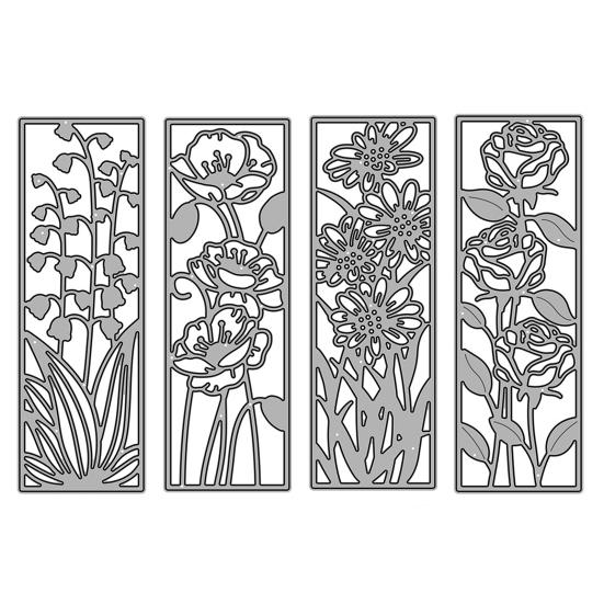 Stanzform Rose Blume Ausgestanzt DIY Basteln Scrapbooking Po Album Prägung