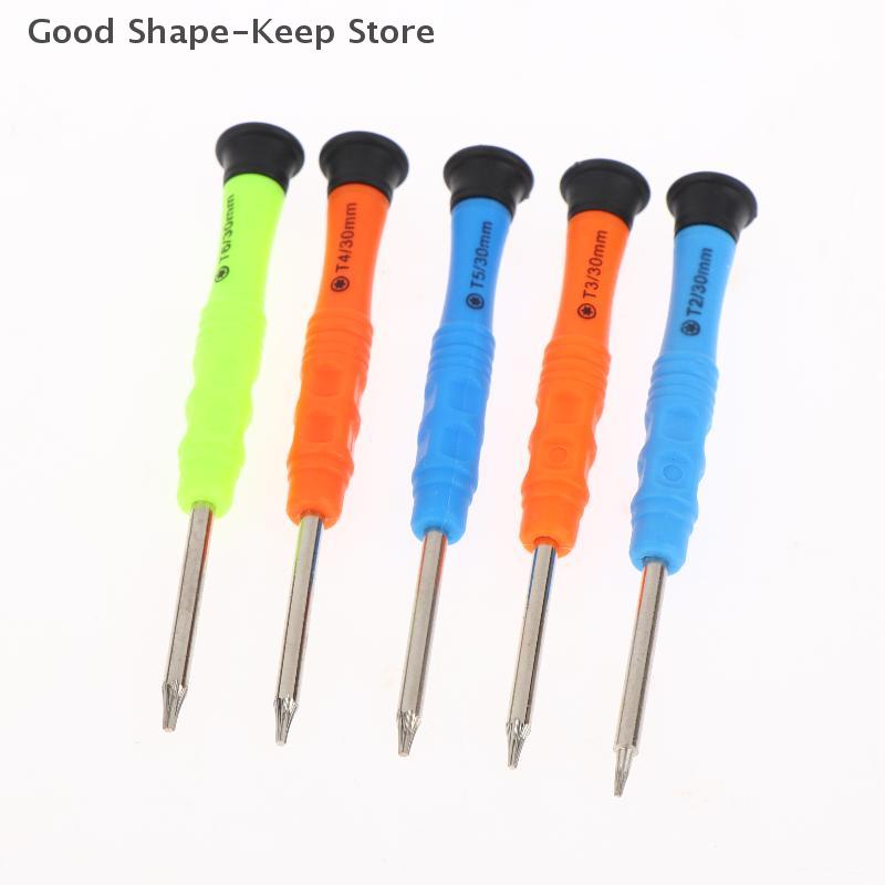 1/3/7Sets Torx Screwdriver T2 T3 T4 T5  Star Bit DIY Mobile Phone Hand Repair Tools Kit Special-shaped Magnetic Screwdriver