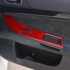 Window Lift Switch Button Panel Decoration Sticker Decal Cover Trim for Mitsubishi Lancer EVO 2008-2015 Car Interior