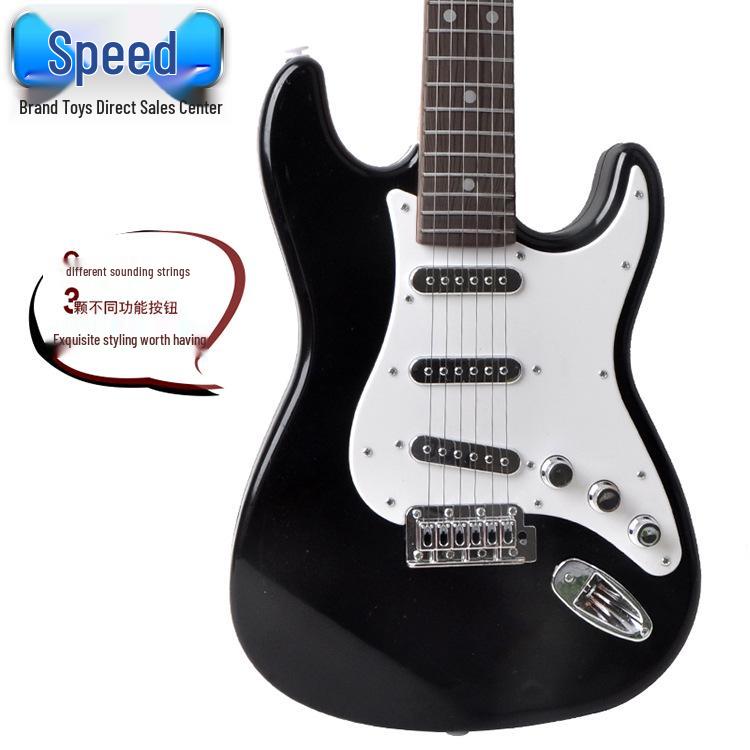 Electric Guitar Toy for Kids - Musical Instrument with Strings