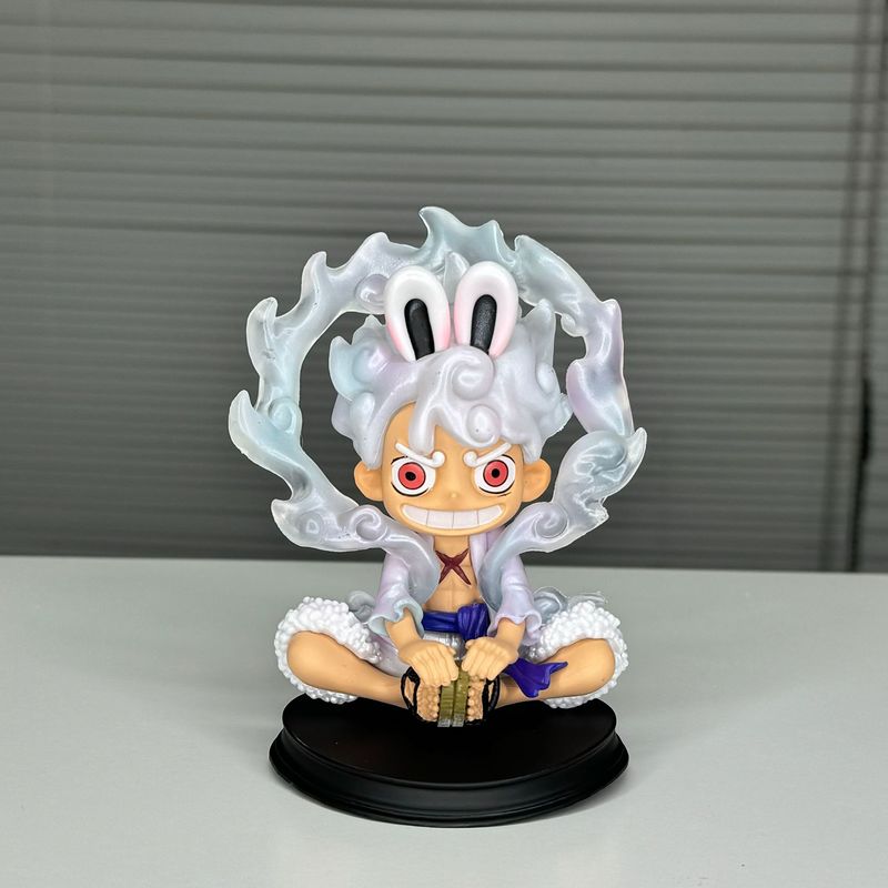 One Piece Lx Nika Luffy Cute Edition Handheld One Piece Anime Handheld Model Peripheral Case Decoration