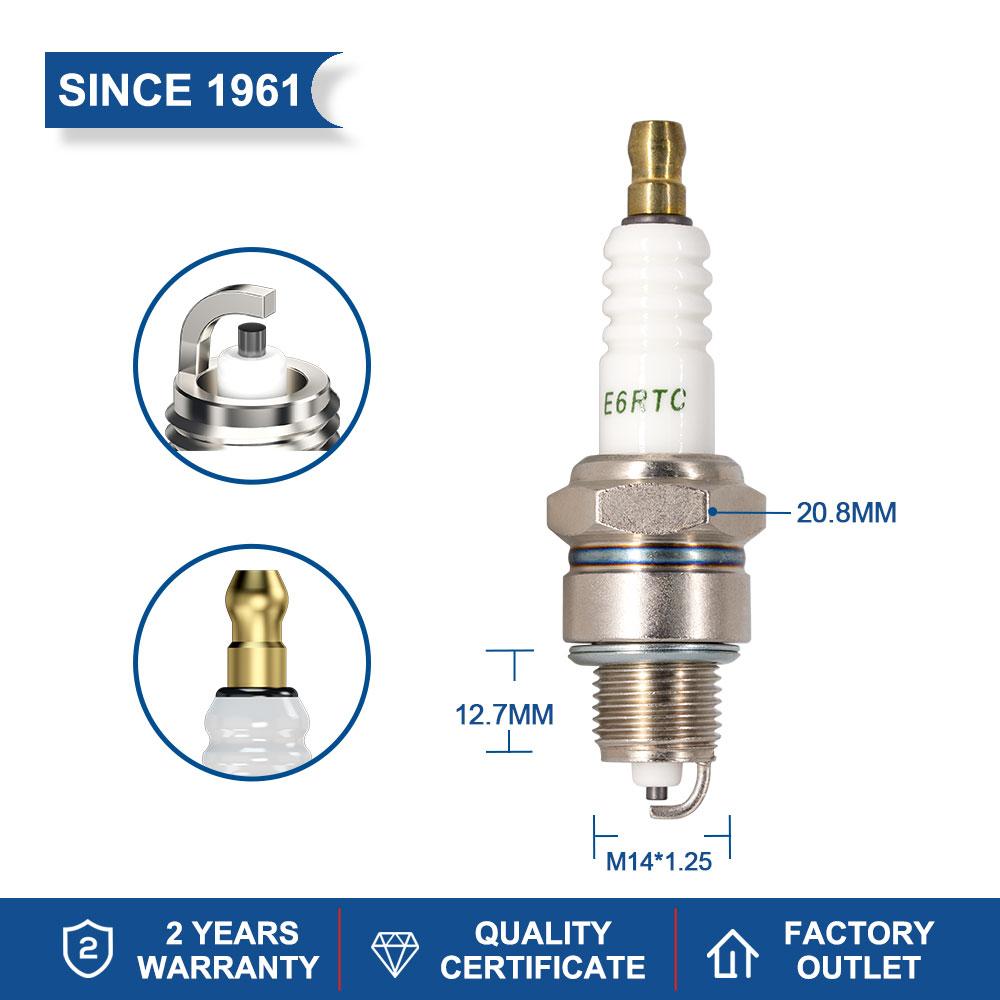 Torch E6RTC Standard Series Spark Plug Replace for BPR6HS for BUICK SKYLARK 1961-1962 3.5L/215
