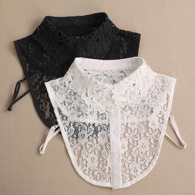 Lace Fake Collar Women'S Versatile Fake Collar Season Sweater Decorative Collar Water Soluble Fake Shirt Collar Fake Collar