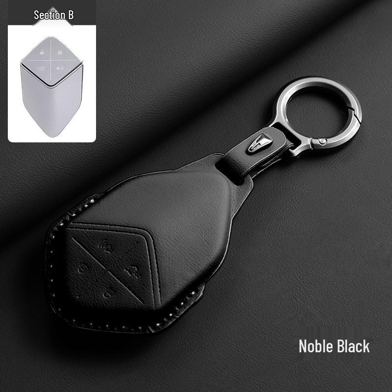 

Changan Deepal SL03/S7 Car Key Leather Case with Strap - Unisex Design