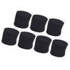 7PCS Black Speaker Port Tube Sponge Plug 72mm Diameter 60mm Height Bass Duct  Bass Adjustment