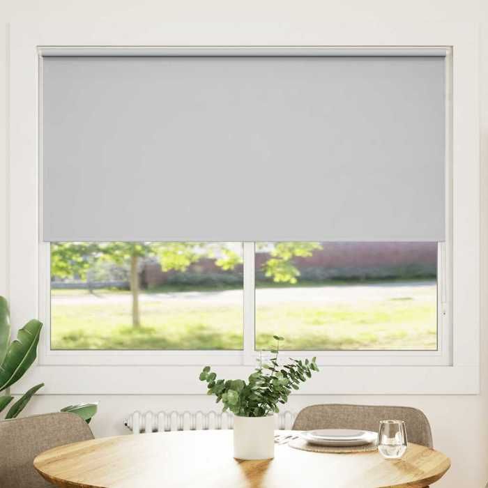 VidaXL Store Enrouleur Occultant 140x175 cm Gris Fenêtre Chambre à Coucher 240135