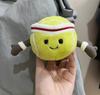 Peluche de Pelota de Tenis 3.5 Pulgadas Animal de Peluche para Niños y Aficionados al Deporte Lindo Coleccionable Regalo de Fiesta