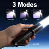 9000LM T6 LED Diving Flashlight IPX8 Waterproof 50M Underwater Torch Rotatable Zoom LED Flashlight 18650 for Scuba Diving Rescue