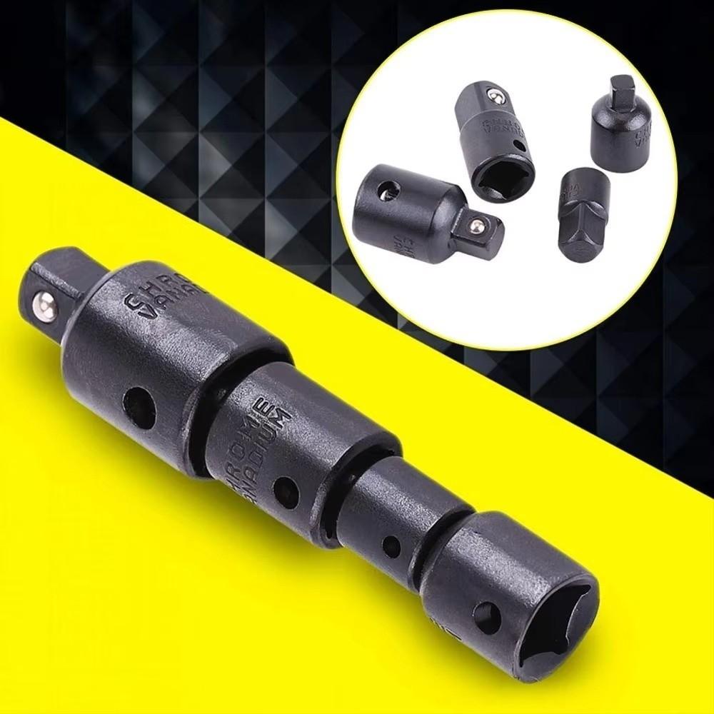3/8 Inch Drive Universal Socket Joint 1/4 Inch Drive Swivel Impact Adapter  for Construction Work