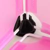 20 Pcs Wire Cube Plastic Connectors For Cube Storage Shelving And Cabinet Modular Organizer Closet Clasp Buckle Clip Black Hot