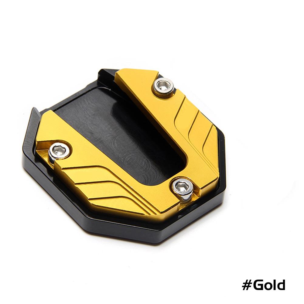 Anti-skid Universal Scooter Motorcycle Bike Kickstand Extender Foot Side Stand Extension Foot Pad Support Plate Enlarged Base