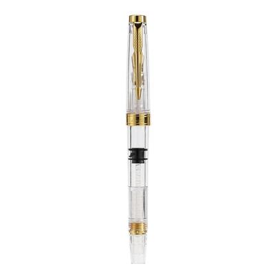 Smooth Writing Pen Business Pen Clear Fountain Pen Calligraphy Pen Stationery Pen Gift Pen for Student Teacher