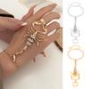Fashionable Women Wristlet Faux Zircon Inlaid Accessories Ornamental