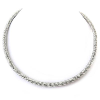 [N4081] - Silver 'Cleopatra' Necklace