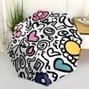 1pc Doodle Patterns Automatic Open/close Umbrella, 8-Rib Sturdy Structure, Portable Travel Umbrella, Parties, Everyday Use,32